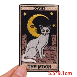 Hot New Animal Cat Embroidered Patches Iron On Patches For Clothing Thermoadhesive Patches Cartoon/Frog Dinosaur Duck Patch DIY