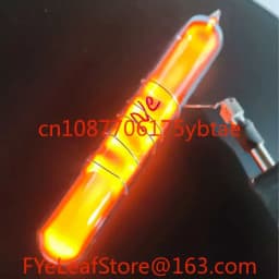 99.999% pure rare luminescent gas element seriesMulti piece sealed glass tube containing
