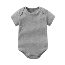 Baby Clothes 100% Cotton Short/Long Sleeve Solid Baby Bodysuit for Boys Girls 0-24M Soft Unisex Onesie Romper Newborn Outfit