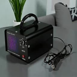 12V Car Ozone Generator 15000mg/h Portable Ozone Machine O3 Air Purifier Ozonator Odor Eliminator for Car Remove Formaldehyde