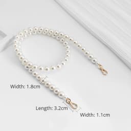Pearl Chain Accessories Small Fragrant Wind Bag Messenger Shoulder Strap Diy Transformation Replacement Bag Chain Single Buy