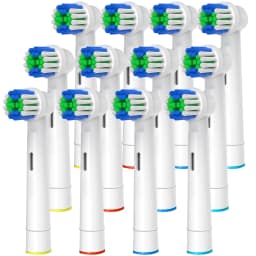 Electric Toothbrush Replacement Heads Compatible with Kids Oral B Braun Soft Bristles and Small Brush Heads for Sensitive Teeth