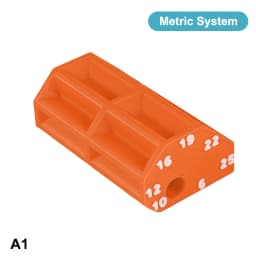Multi-Size Parallel Marking Gauge Metric/imperial Plastic Carpentry Tool Precise Drawing Instrument For Wardrobe Cabinet Making