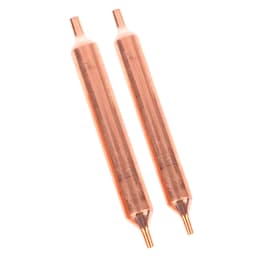 【LM】1pcs Refrigerator Filter Dryer 19mmx130mm For Refrigeration Copper Filter Drier Single Tube Filter Refrigerator Accessories
