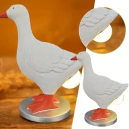 LED Night Lights Funny Animal Chick Light Easter Carnival Party Ornaments Children's Gifts Home Decoration Chicken Night Lamp