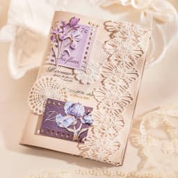 Journal GO 15pcs Embossed Texture Sticker Pack for Journaling Scrapbook Decoration 3D Flower Stickers for Collage Gift Card diy