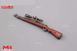 1/12 Scale Mini Sniper Rifle Gun Model AKM M4A1 98K Scene Accessories Fit 6'' Male Female Soldier Action Figure Body