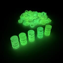 13mm Luminous ring Rod rod anti-skid ring slingshot handle silicone ring stop rod ring rubber anti-skid ring O-ring fishing rod
