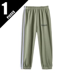 3/1 Piece Four Season Children's Solid Color Letter Casual Sports Pants For Boys And Girls Fashionable And Versatile Harun Pants