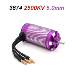 YSIDO RC Motor 3650 3660 3674 Sensorless Brushless Motor 5.0mm/3.175mm Shaft for 1/8 1/10 RC Car Drift Racing Off-Road RC Boat