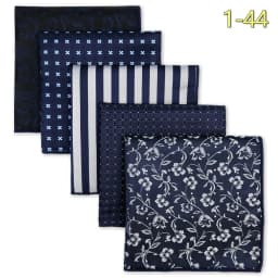 5 Pieces Mens Jacquard Pocket Square Set Multi Styles Handkerchief Suit Pocket Towel Hanky Vintage Business Accessories Gift