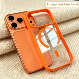 Fashion for Magsafe Magnetic Phone Case for IPhone 17 Air 16 16e 15 14 Plus 13 12 11 Pro Max Transparent Acrylic Cover Coque