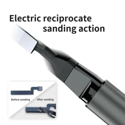 DSPIAE ES-A PRO Reciprocating Electric Sander Upgraded "Illusive Shadow" PRO for Gundam Model Assembly Hobby Grinding Pen Tools