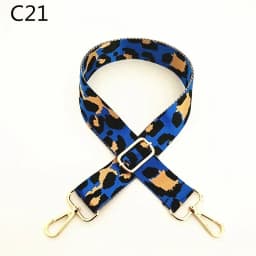 1Pc Deepeel 38mm Women Jacquard Bag Belts Leopard Shoulder Crossbody Straps Adjustable Webbing Strap DIY Bags Accessories