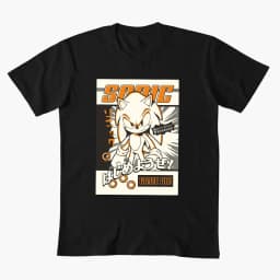 Tails The Fox 0319 Shadow the Hedgehog Gift t shirt for Anime lover Cartoon Sonic Graphic Tee Y2K clothes All size Tops S-6XL