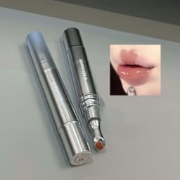 Mirror-Like Lip Gloss, Moisturizing and Volumizing Glassy Plump Lips, Non-Sticky Tinted Lip Gloss, Long-Lasting Lip Makeup, Portable Holiday Gift