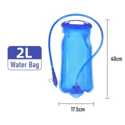 ThinkRider Water Bladder Water Reservoir Hydration Pack Storage Bag BPA Free 1L 1.5L 2L 3L Running Hydration Vest Backpack