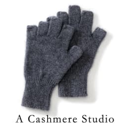 High Quality 100% Pure Cashmere Half Finger Gloves Women Soft Warm With Fourchettes Knitted Gloves For Driving Outdoor Sports