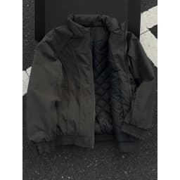 American Style Cleanfit Deconstructed Stand Collar Flight Jacket Cotton Men's Winter Thickened Shoulder Cotton Coat Outerwear