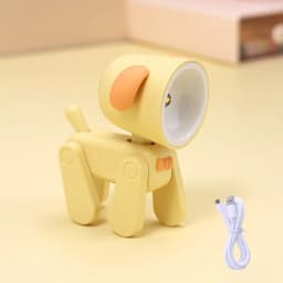 New Mini Night Light USB Rechargeable Table Lamp Cartoon Desktop Ornament Dormitory Bedroom Ambient Light Holiday Children Gifts