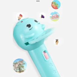 5/10 Cards Of Different Themes Flashlight Early Education Cartoon Fun Stall Gift Toy Children Luminous Projection Flashlight