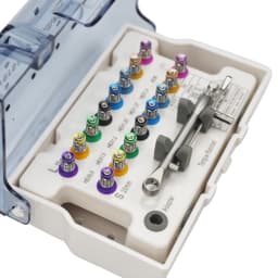 Fast ShipDental Universal Implant Torque Screwdriver Wrench Prosthetic Restoration Ratchet Kits Dentistry Implant Tool 10-70NCM