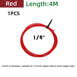 PE Plastic Copper Pipe Protector 1/4"/3/8"/1/2"/5/8" Anti-Deformation Copper Pipe Protection Tool Tube for Air Conditioning 205