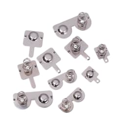 20PCS DIY Toy Remote Control Accessories Spring Sheet AA/AAA Contact Sheet Battery Box Positive And Negative Sheets