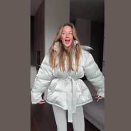 Fashion Glossy Padded Jacket Women's Solid Hooded Long Sleeve Zipper Warm Down Coat 2026 Autumn Winter New Lady Casual Outerwear