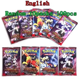 Pokem Card 360Pcs Prismatic Evolutions PHANTASMAL FLAMES Scarlet Violet 151 Black Bolt English Booster Battle Transaction Card