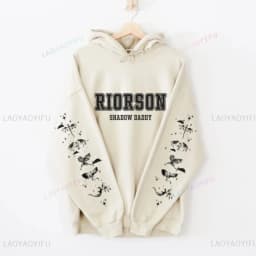 Fourth Wing Hooded Sweatshirt Riorson Shadow Daddy Hoodies book lover Gift Clothing Men Women Fashion Creative Design Streetwear