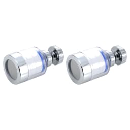 Kitchen Faucet Water Filter Pressurized Sink Filter Water Purifier 360° Tap Splash Proof Faucet Aerator Extender for Bathroom