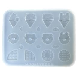 Practical Silicone Mold for Creative Projects Epoxy Keychain Pendant Moulds Professional Grade Mold for Handcrafted Item