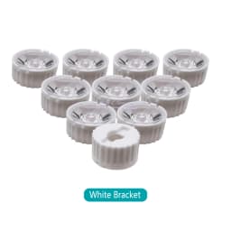 10set High Power 1W 3W 5W LED Lens 20MM PMMA Lenses With Bracket 5 8 15 25 30 45 60 90 120 Degree For 1 3 5 Watt Light Beads