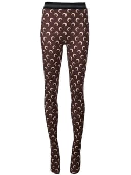 New Summer Casual Seamless Tight Thin Women's High Waisted Leggings Korean Fashionable Women Printed Elastic Jumpsuit
