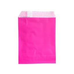 25 Pcs Pure Solid Color Bags Kraft Paper Bag Candy Biscuit Gift Wrapping Baked Goods Bag Favour Bags for Gifts 13*18cm