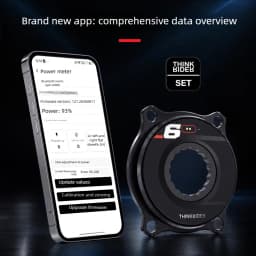 ThinkRider PP6 Bicycle Power Meter Spider Road Bike 4 Bolt 110BCD Power Meter Spider Dual-Side Balance ANT+Bluetooth For Shimano