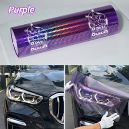 Car Motorcycle Vinyl Wrap Foil Laser Honeycomb Headlight Taillight Tint Film Modify Color Changing Stickers Car Styling