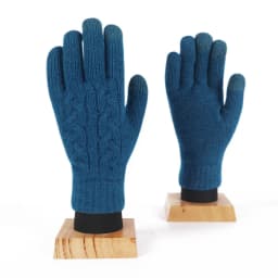 Female Winter Warm Knitted Full Finger Gloves Men Solid Woolen Touch Screen Mittens Women Thick Warm Cycling Driving Gloves H46