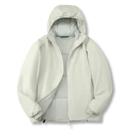 Warm Cotton Jacket "Bird" Lightweight Outdoor P Cotton Hooded Sports Coat Windproof down Alternative Fashionable Urban Style