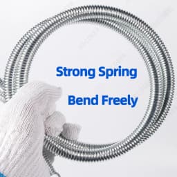 2.5M Internal Style Spring Copper Tube Benders Manual Folding Bending Line Pipe for Air Condition Copper Pipe Bending Tool