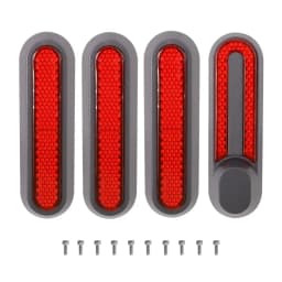 E-Scooter Various Reflective Stickers Wheel Cover Reflector Hub Cap Protective Shells for Xiaomi Mi 1S Pro 2 M365 Durable Parts