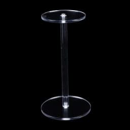 Transparent Frame Round Jewelry Display Stand Acrylic Clear Bracelet Organizer Shelf Jewelry Storage Rack