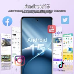 K-Touch 26 Ultra 7.3inch Mobile Phones Android 15 Cell Phone 22GB+2TB Smartphone 5G Dual SIM Card 8000mAh 16MP+48MP Camera Cellphones