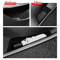 Smabee for BYD ATTO 2/Yuan UP 2024-2025 (With Gear Shift) TPE Front Rear Door Handle Storage Tray Door Pocket Organizer Car