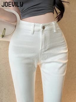 Bow Tie Jeans Women's American Vintage Three-dimensional Micro-large Summer Thin Pants New High-waisted Skinny Hip Flare Pants