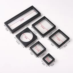 Challenge Coin Display Stand 3D Floating Transparent Phone Case Jewelry Specimen Military Medal Stand Frame Wholesale