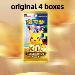 Pokemon 30th Anniversary Celebration Booster Pack Simplified Chinese Version Pokemon Trading Card Game Cards PTCG