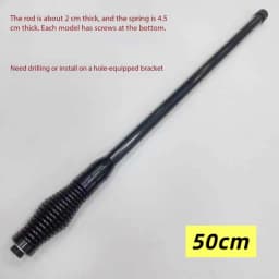 Short Off-Road Vehicle Mobile Antenna Thick Decorative Antenna Suitable For Off-Road Vehicles, Stylish Decorative Antenna