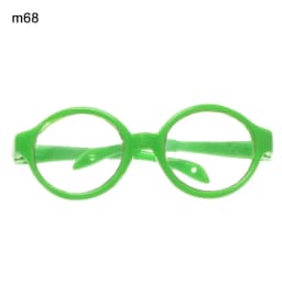 Round Frame Miniature Eyewear Clear Lens Candy Color Eyeglasses Style For Blythe Doll Accessories Plush Doll Glasses Accessories